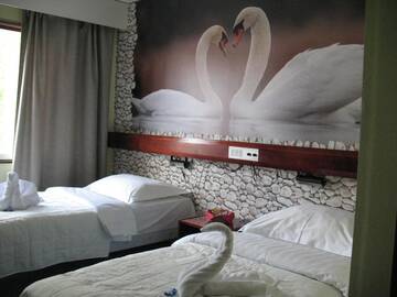 Фото номера Двухместный номер с 2 отдельными кроватями Отель Hotel Kemijärvi г. Кемиярви 5