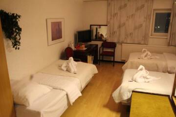 Фото номера Трехместный номер Отель Hotel Kemijärvi г. Кемиярви 2
